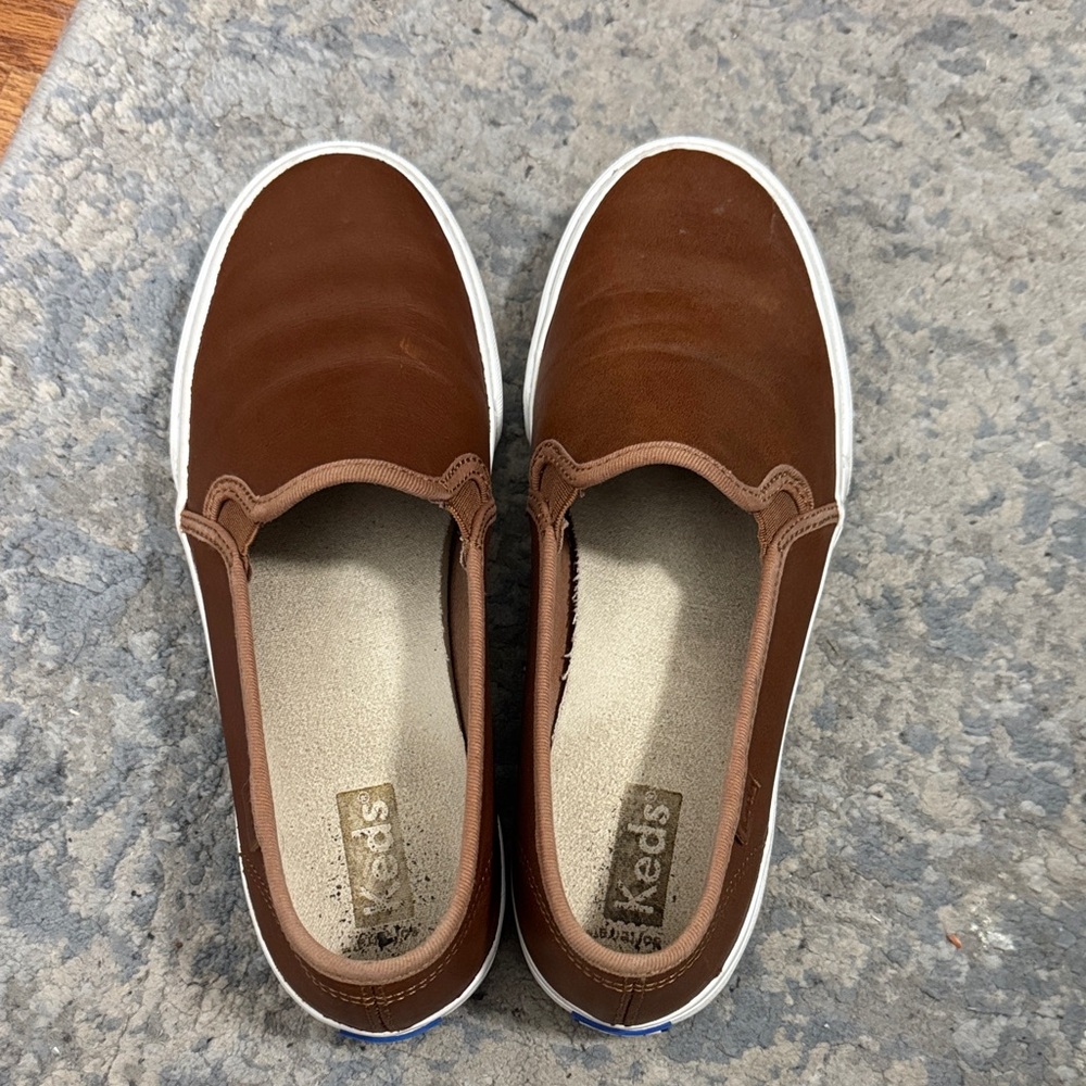 Keds Brown Slip-On Sneakers